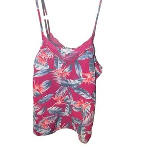 Pink Rose Pink Sleeveless Camisole Top